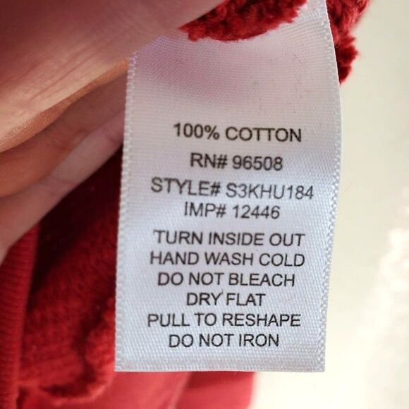 Dolled Up Sweater Studded Crew Neck Waffle Knit  L - Picture 7 of 9